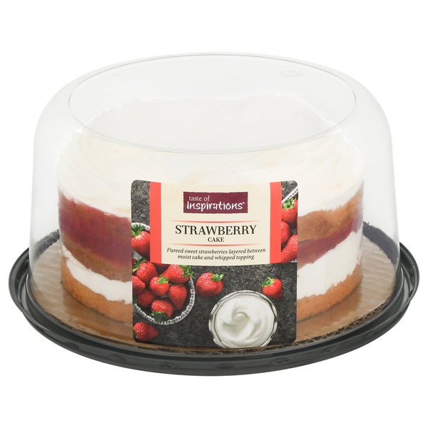 Taste of Inspirations Bakery Strawberry Shortcake Cake 7 Inch