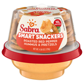 Sabra Snackers Roasted Red Pepper Hummus & Pretzels Single Cup