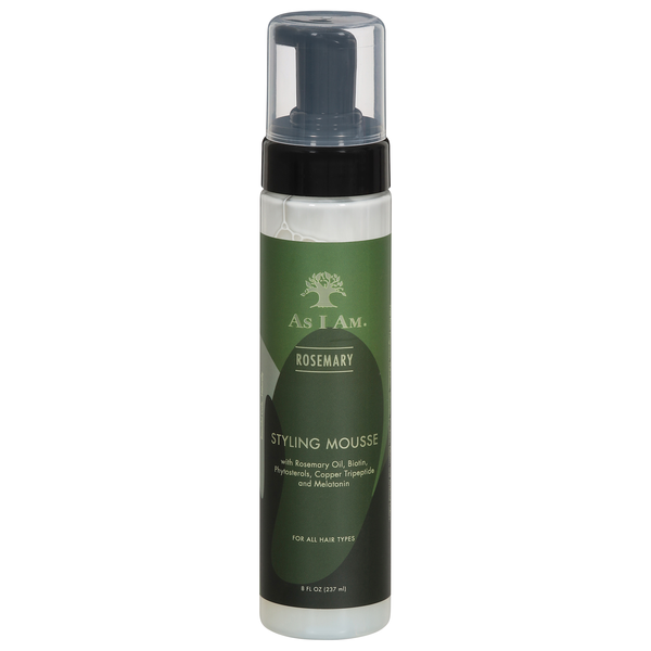 As I Am Rosemary Styling Mousse For All Hair Types