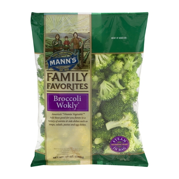 Save on Mann's Family Favorites Broccoli Wokly Microwave Ready Order