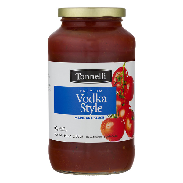 Tonnelli Premium Vodka Style Marinara Pasta Sauce Kosher For Passover