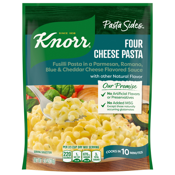 Knorr Pasta Sides Four Cheese Pasta