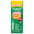 Lunchables Light Bologna American Cheese & Cracker Stackers Snack Kit