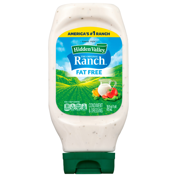 Hidden Valley The Original Fat Free Ranch Topping & Dressing
