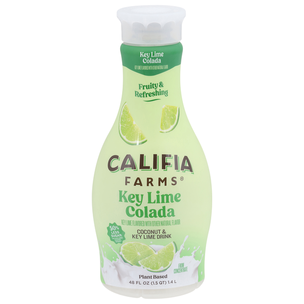 Califia Farms Plant Based Key Lime Colada Coconut & Key Lime Drink