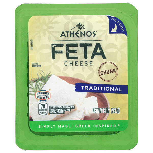 Athenos Traditional Feta Cheese Block
