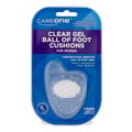 CareOne Clear Gel Ball of Foot Cushions For Women