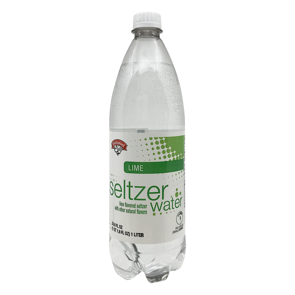 Hannaford Lime Seltzer Water