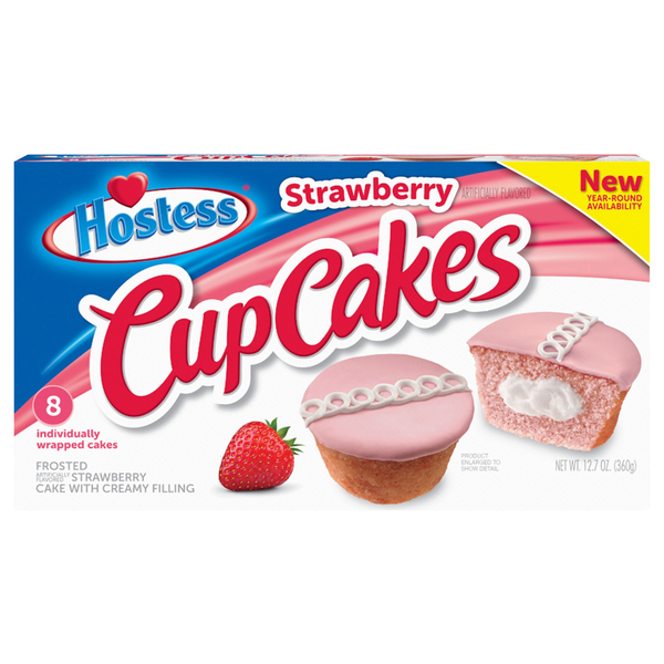 Save on Hostess Strawberry Cupakes - 8 ct Order Online Delivery | Giant