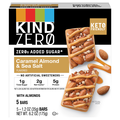 KIND Zero Gluten Free Keto Caramel Almond & Sea Salt Bars - 5 ct