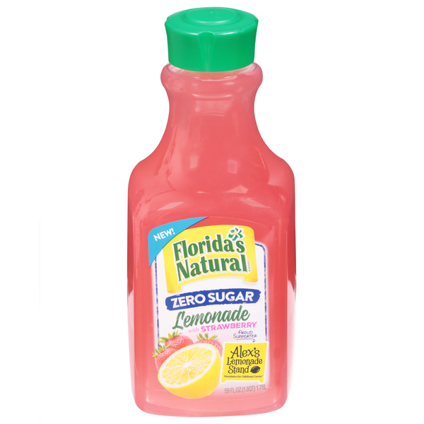 Save on Florida's Natural Zero Sugar Lemonade with Strawberry Order
