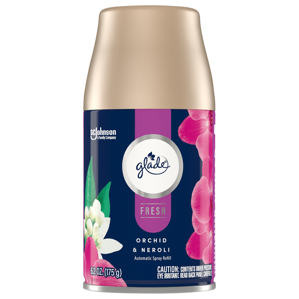 Glade Fresh Orchid & Neroli Air Freshener Spray Refills