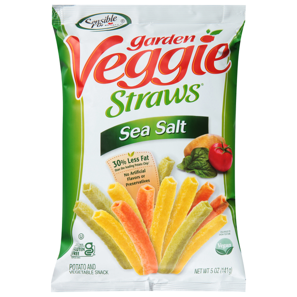 Sensible Portions Gluten Free Sea Salt Garden Veggie Straws