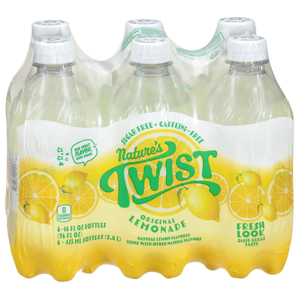 Save on Nature's Twist Lemonade Sugar Free 6 pk Order Online Delivery