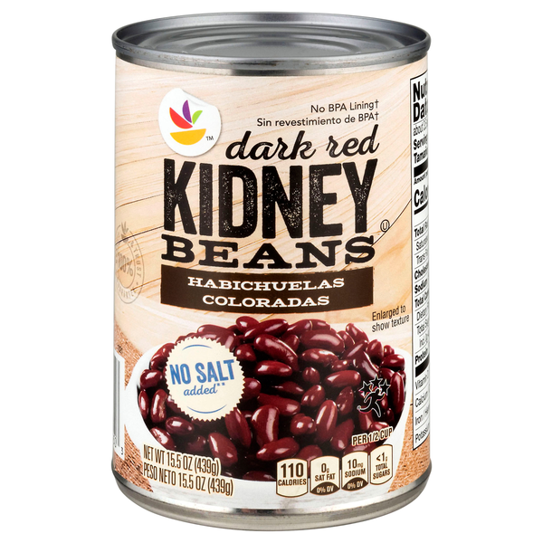 Giant No Salt Added Dark Red Kidney Beans