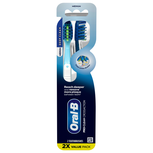 Oral-B Crossaction All In One Toothbrush Medium