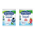 Stonyfield Organic Kids Low Fat Strawberry Vanilla Yogurt Cups - 6 ct