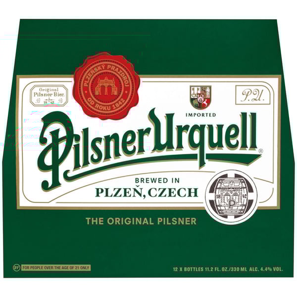Pilsner Urquell Beer - 12 pk