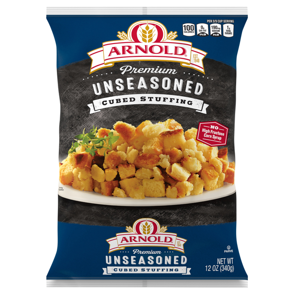 Arnold Premium Unseasoned Cubed Stuffing