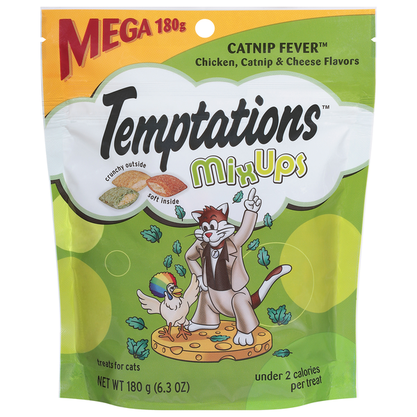 Temptations MixUps Catnip Fever Crunchy & Soft Cat Treats