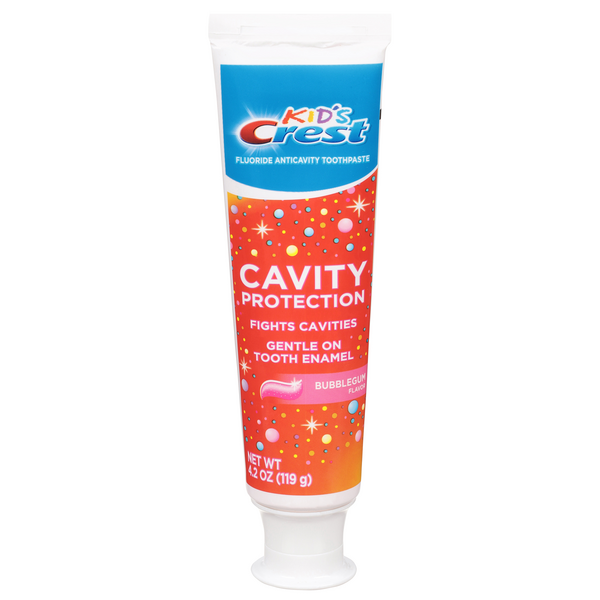 Save on Kid's Crest Fluoride Anticavity Toothpaste Bubblegum Order