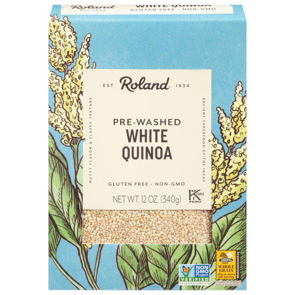 Roland Gluten Free Pre-Washed White Quinoa