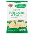 Hannaford Extra Sour Cream & Onion Wavy Potato Chips