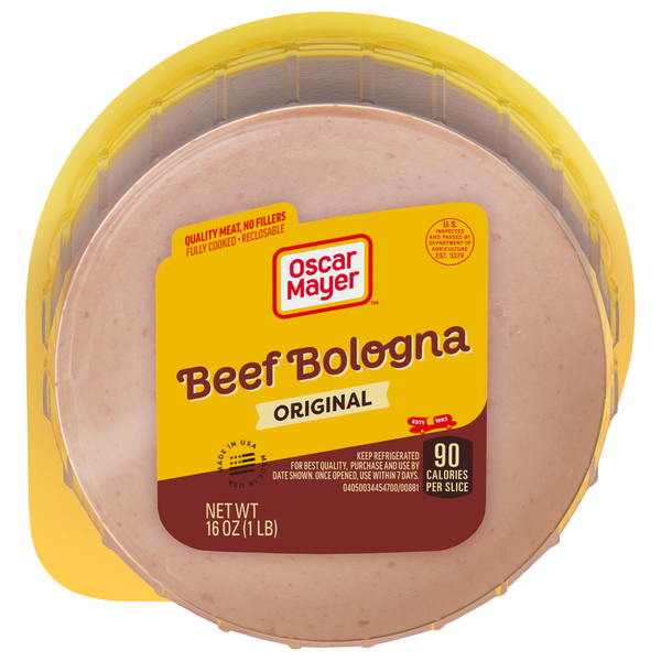 Save on Oscar Mayer Beef Bologna Original Sliced Order Online Delivery MARTIN'S
