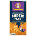 Annie's Super! Mac Shells Pasta & Real Aged Cheddar 15g Protein