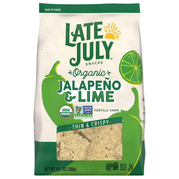 Late July Organic Gluten Free Jalapeno & Lime Tortilla Chips