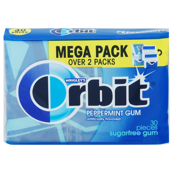 Orbit Sugar Free Peppermint Gum Mega Pack