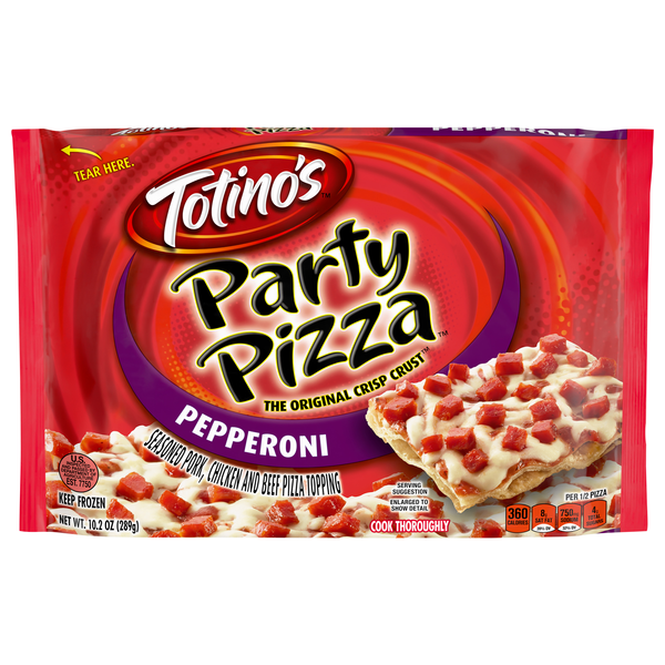 Totino's Pepperoni Party Pizza Frozen