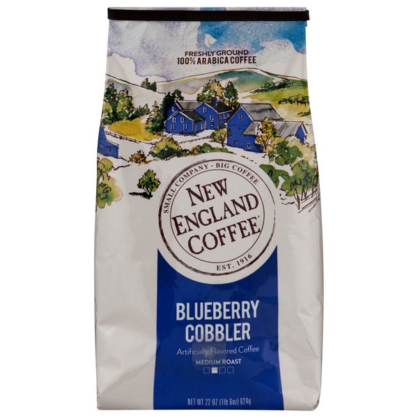 Save on New England Coffee Blueberry Cobbler Medium Roast Coffee