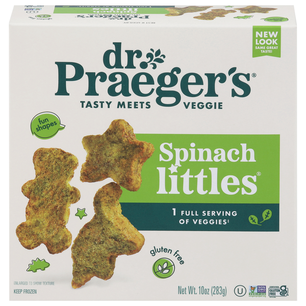 Dr. Praeger's Gluten Free Spinach Littles Frozen