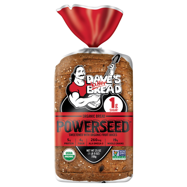 Dave's Killer Bread Organic Powerseed Whole Grain Sliced Bread