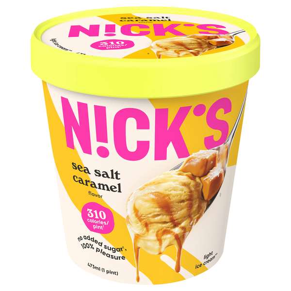 N!ck's No Added Sugar Light Sea Salt Caramel Ice Cream