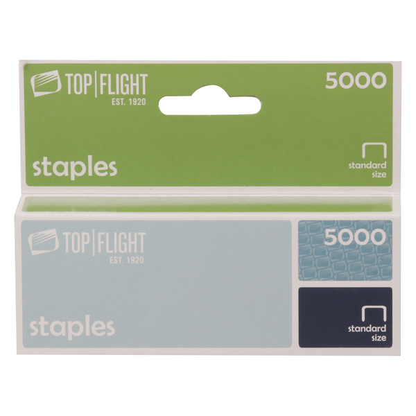Top Flight Staples - 5000 ct
