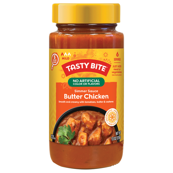 Tasty Bite Mild Punjabi Style Butter Chicken Simmer Sauce