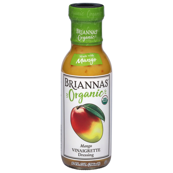 Briannas Organic Mango Vinaigrette Dressing