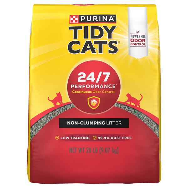 Tidy Cats Non-Clumping 24/7 Performance Clay Cat Litter