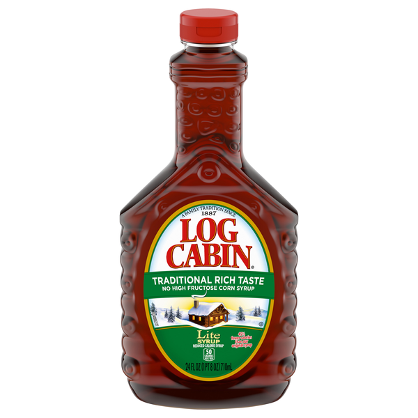 Log Cabin Lite Pancake Syrup