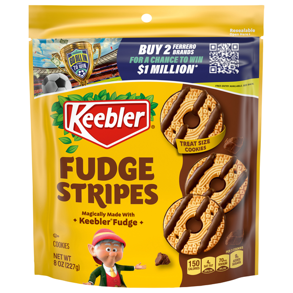 Keebler Fudge Stripes Cookies