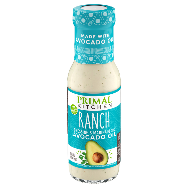 Primal Kitchen No Dairy Ranch Dressing & Marinade Made with Avocado Oil