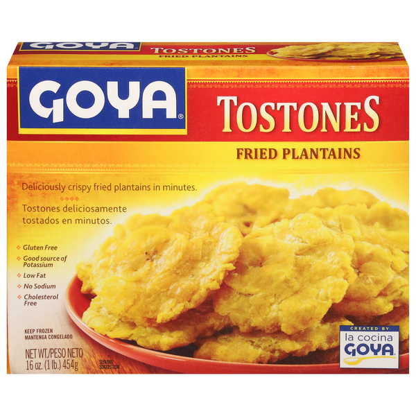 Goya Tostones Fried Plantains Frozen