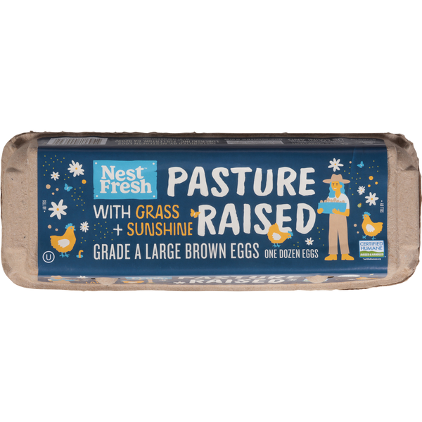 NestFresh Pasture Raised Large Brown Eggs