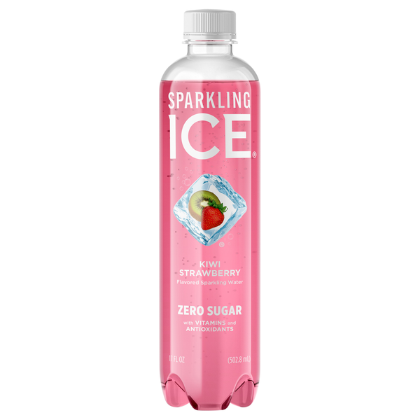 Sparkling Ice Zero Sugar Kiwi Strawberry Sparkling Water