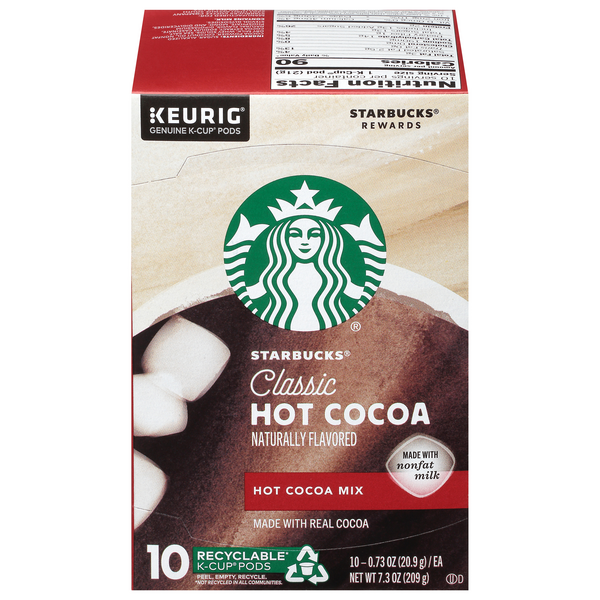 Save on Starbucks Classic Hot Cocoa KCups Order Online Delivery GIANT