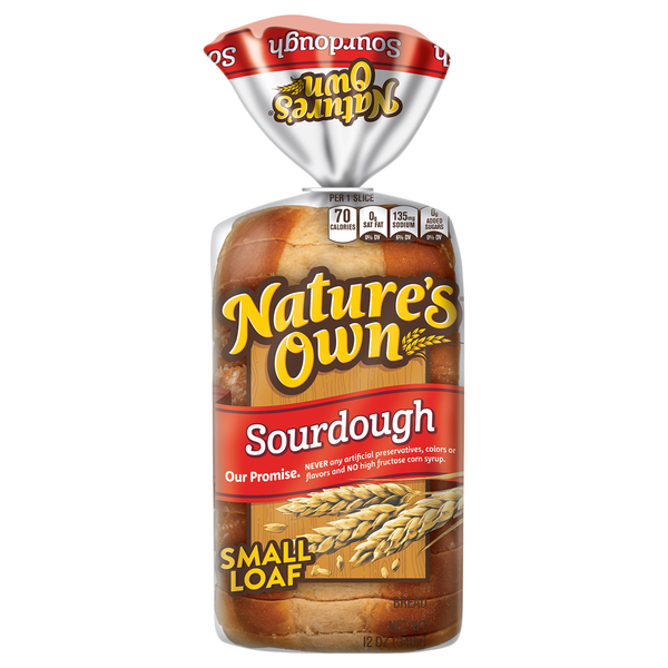 Nature's Own Small Loaf Sourdough Sliced Bread