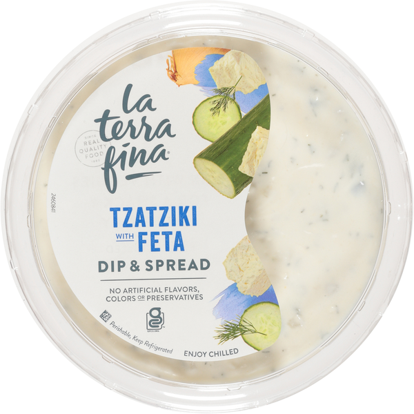 La Terra Fina Tzatziki with Feta Dip & Spread