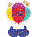 AirLoonz Junior Birthday Balloons Decorative Air-Filled Balloon